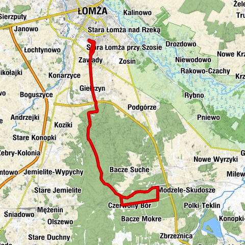 Łomża - Zawady - Giełczyn - Kaplica pw. Matki Bożej Nieustającej Pomocy