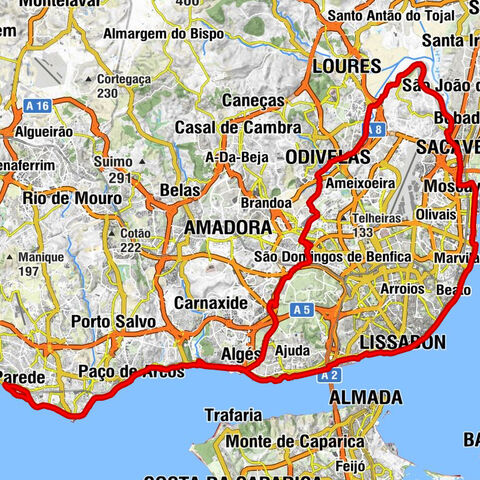 Colégio Militar/Luz - Igreja da Póvoa de Santo Adrião - Igreja Matriz de Sacavém - Igreja Paroquial da Parede