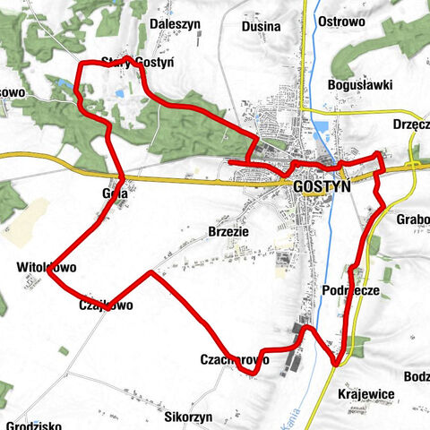 Gostyń - Osiedle 700-lecia - Stary Gostyń - Gola