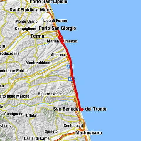 Porto San Giorgio - Villa Lariano - Grottammare - Porto San Giorgio-Fermo