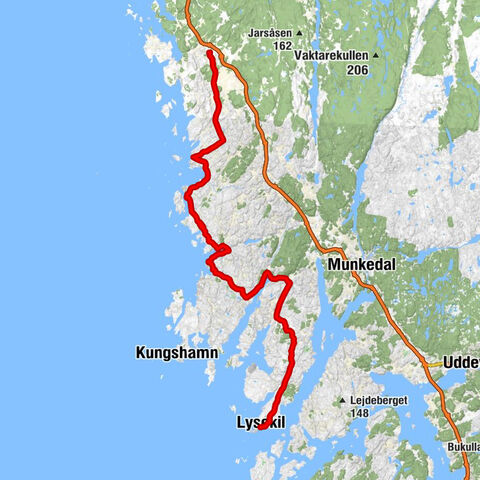 Tanumshede - Tanums kyrka - Svenneby gamla kyrka - Lysekil