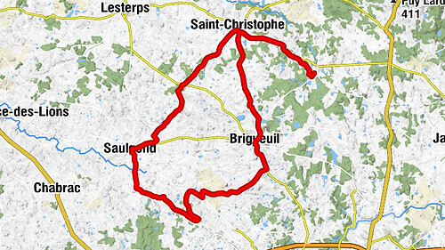 Auberge Restaurant La Marchandaine - Montrollet - Église Saint-Sulpice - Église Saint-Genis