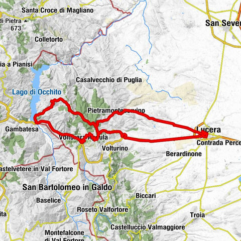 Lucera - Pietramontecorvino - Maria Santissima della Sanità