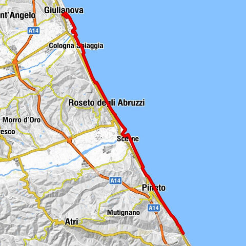 Giulianova - La Squolo - Roseto degli Abruzzi