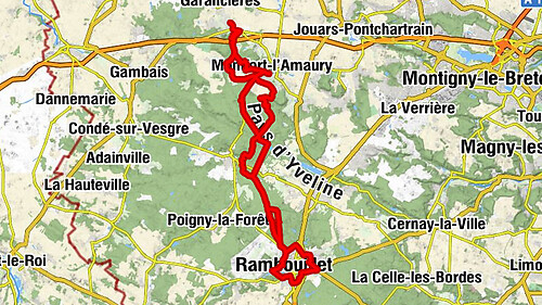 Garancières - La Queue - Église Saint-Martin - Église Sainte-Bernadette - Rambouillet