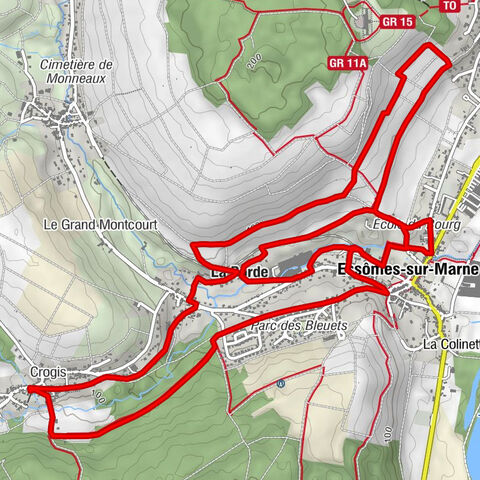 Crogis - Essômes-sur-Marne - La Borde - Montcourt