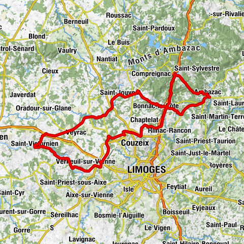 Les Rivailles - Chapelle Saint-Martin - Église Saint-Gaudens - Église Saint-Saturnin