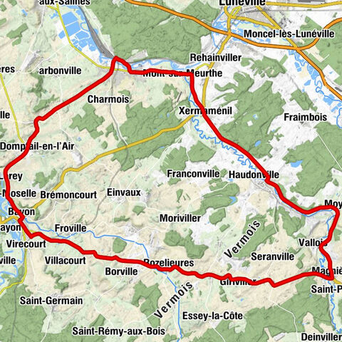 Bayon - Église Sainte-Libaire - Église Saint-Martin - Corvée de Fer