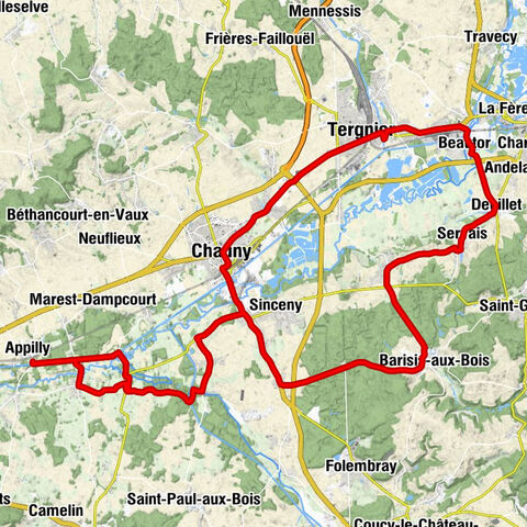 Appilly - Église Saint-Martin - Église de la Très-Sainte-Vierge