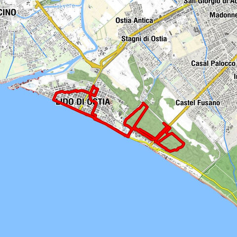 Fiumicino - La Vacca Grassa - Lido di Ostia - Lido Nord