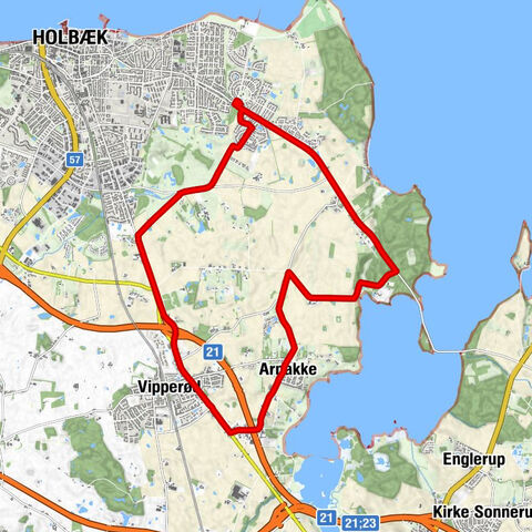 Holbæk Kommune - Tjebberup - Bredetved - Ågerup Kirke