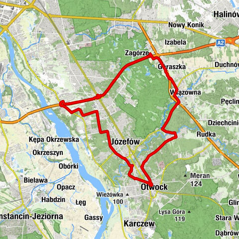 Otwock - Józefów - Góraszka