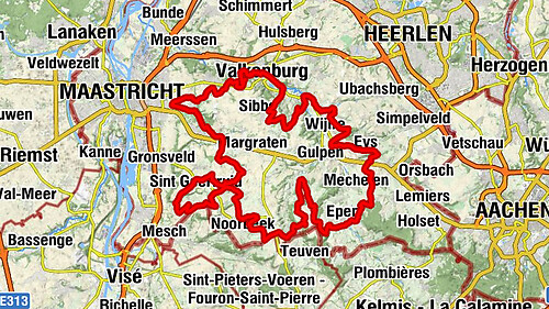 Valkenburg - Sint-Gerlachuskerk - Sint-Remigiuskerk - Sint-Cunibertuskerk