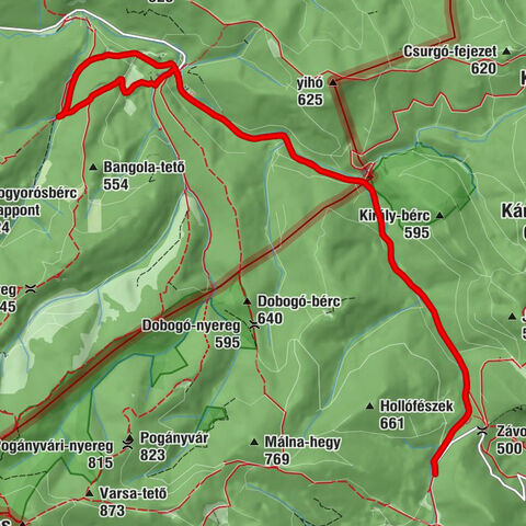 Mázsaház - Vas-kút - Királykút - Királyháza