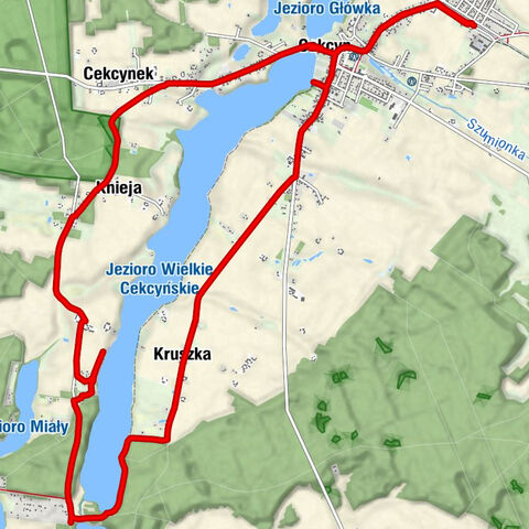 powiat tucholski - Cekcyn - Kościół pw. Podwyższenia Krzyża Świętego - Madera