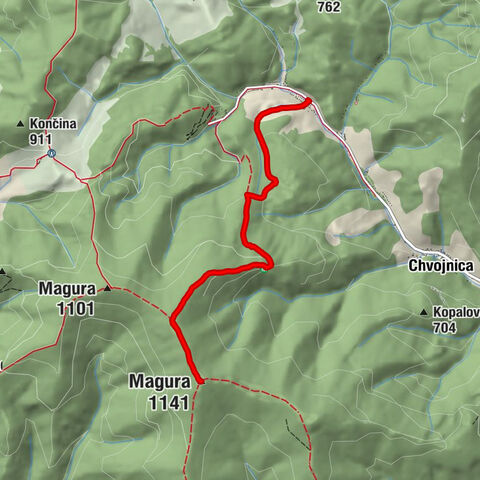 Chvojnica - Magura