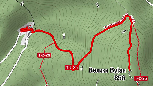 Прислоница - Велики Вујан