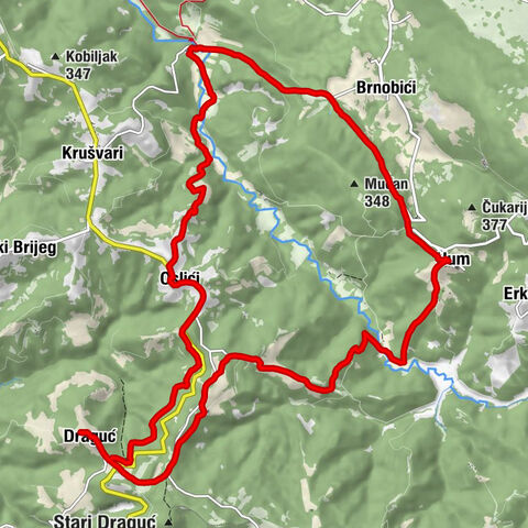 Hum - Crkva sv. Jeronima - Konoba Kotli - Sv. Todor