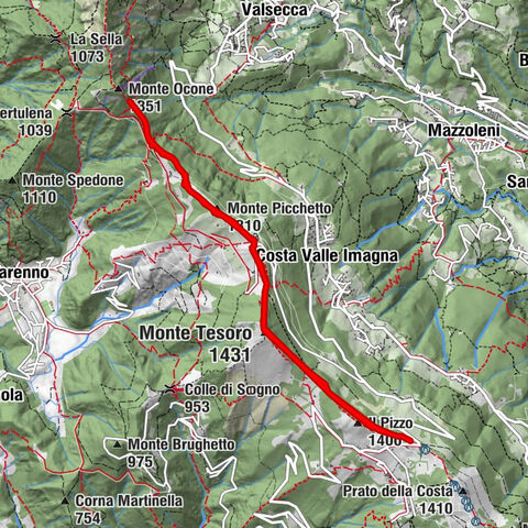 Monte Tesoro Monte Ocone