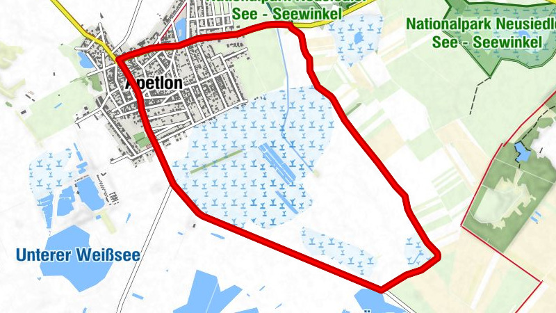 25 Great Apetlon loop (Neusiedler See - Seewinkel running park)