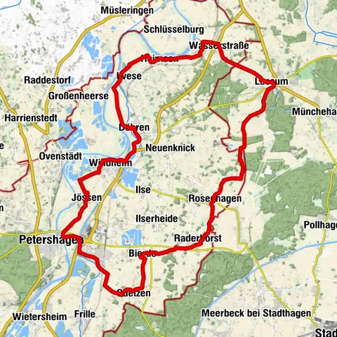 Heringsfängerroute Petershagen