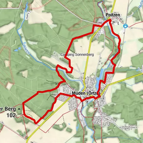 Wanderweg: Heideschleife Müden (Örtze) 