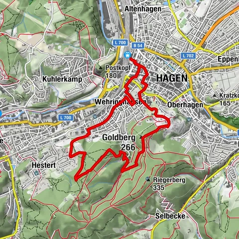 Urban.Trail - Hagens Höhe.Punkte