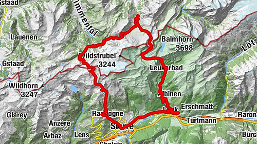 Wildstrubel Umrundung 4-Tage