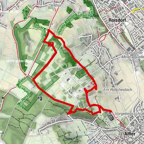 Der Friedensweg mit Panorama-Rundweg "Rebellen op Jück"