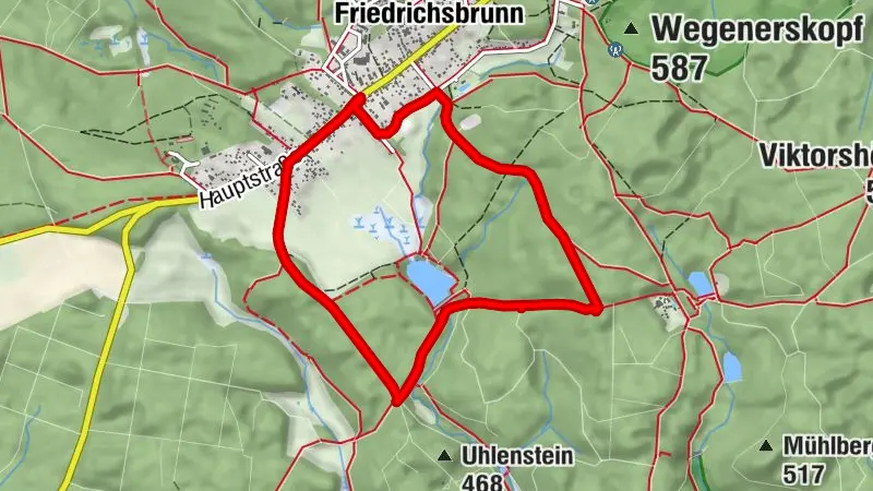 Gondelteich-Wanderung - Friedrichsbrunn