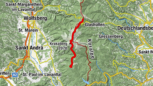 Lavanttal High Trail: Stage 2 from the Stiftshütte to the Weinebene