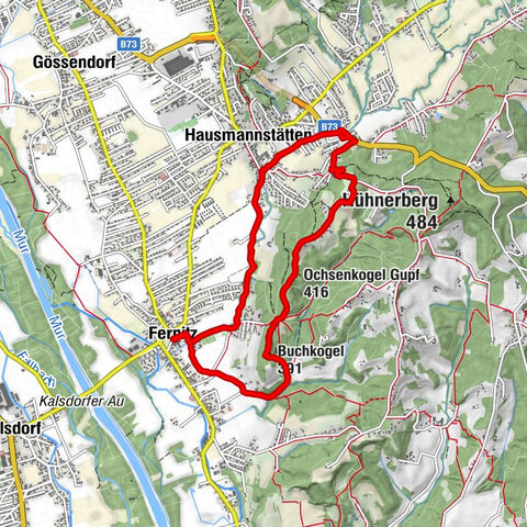 Fernitz-Runde von Hausmannstätten Hausmannstätten, Steiermark