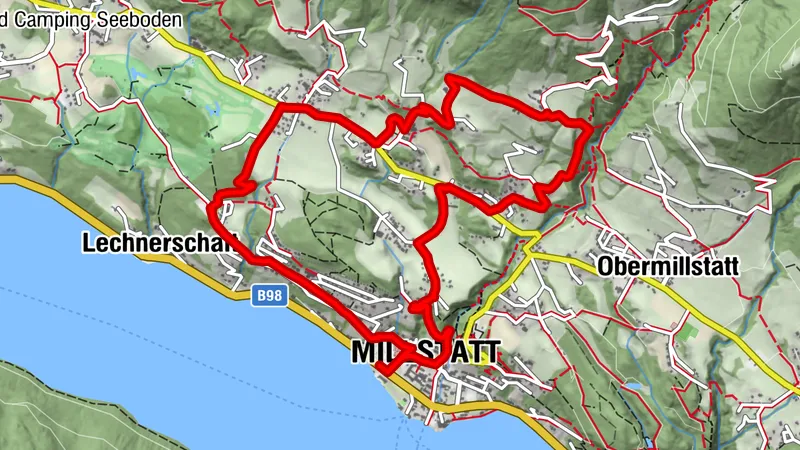 Buschenschanktour | nock/bike route 50