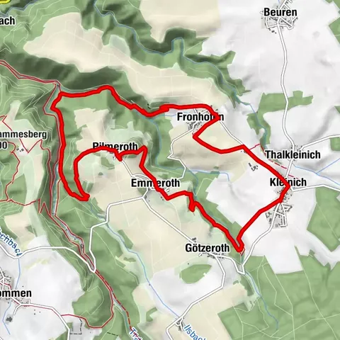 Moselsteig detour Kirchspiel's Tälertour