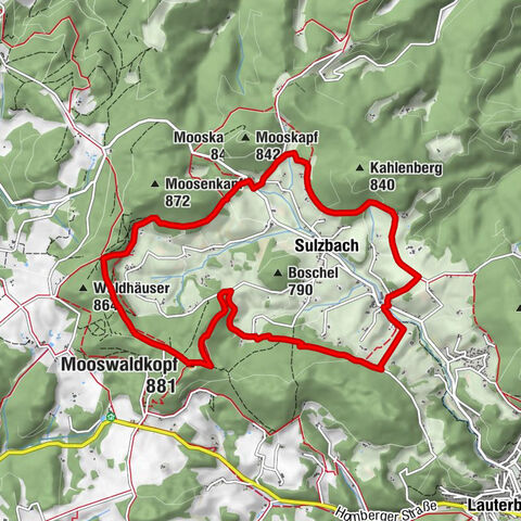 Lauterbach High Valley Circuit in the hiking paradise Alb - Black Forest