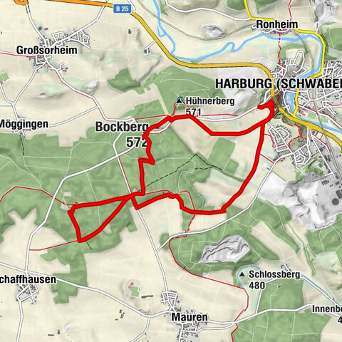 Harburg (Schwaben) - Bockrundweg