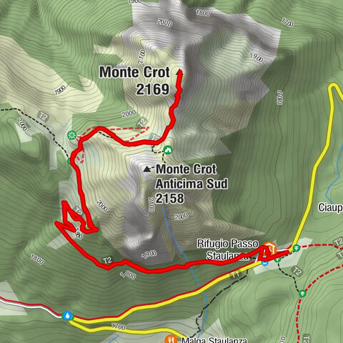 Passo Staulanza - Monte Crot