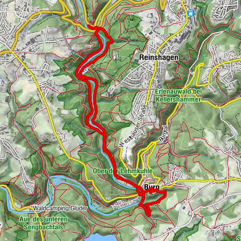 Müngstener Brücke bis Burg