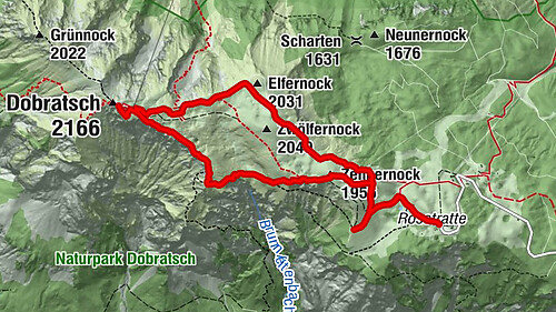 Dobratsch - Jägersteig